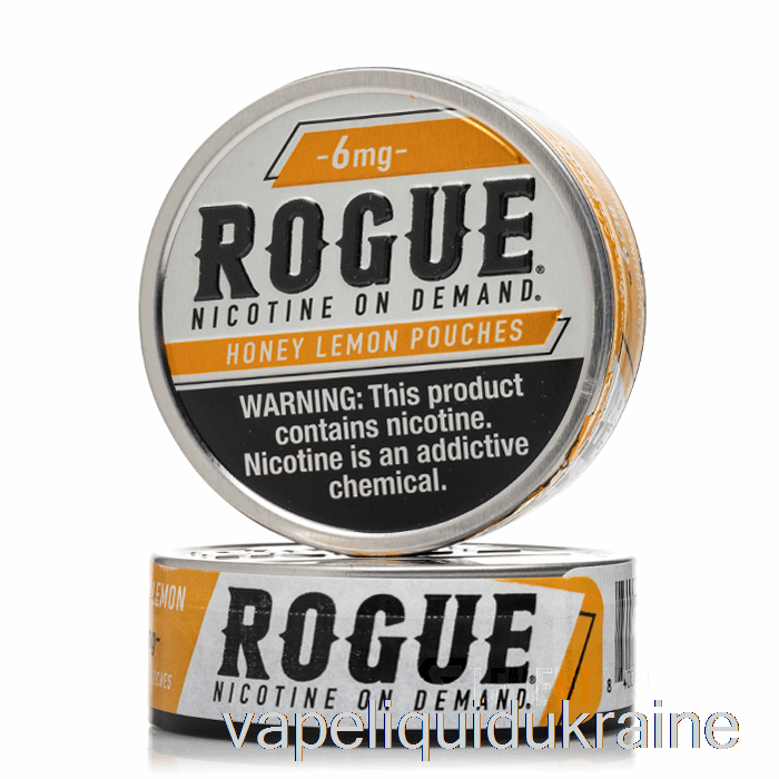 Vape Liquid Ukraine ROGUE Nicotine Pouches - HONEY LEMON 6mg (5-PACK)